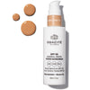 Odacite SPF 50 Flex-Perfecting™ Mineral Drops Tinted Sunscreen - THREE - Product shown next to droplets showing color and texture