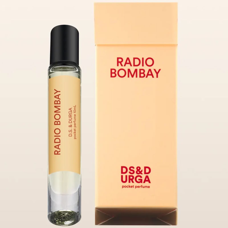 D.S. & Durga Radio Bombay Pocket Perfume - Product shown next to box