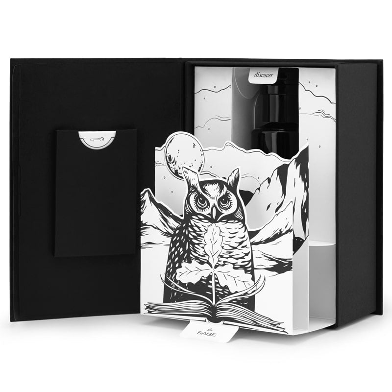 Argentum Apothecary Sage Eau de Parfum - Product box shown open