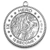 Argentum Apothecary Hero Eau de Parfum - Silver talisman back