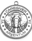 Argentum Apothecary Caregiver Eau de Parfum - front of silver talisman