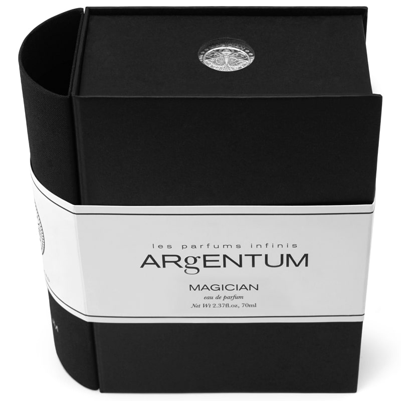Argentum Apothecary Magician Eau de Parfum - Overhead shot of product box