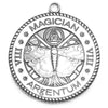 Argentum Apothecary Magician Eau de Parfum - front of silver talisman