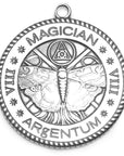 Argentum Apothecary Magician Eau de Parfum - front of silver talisman