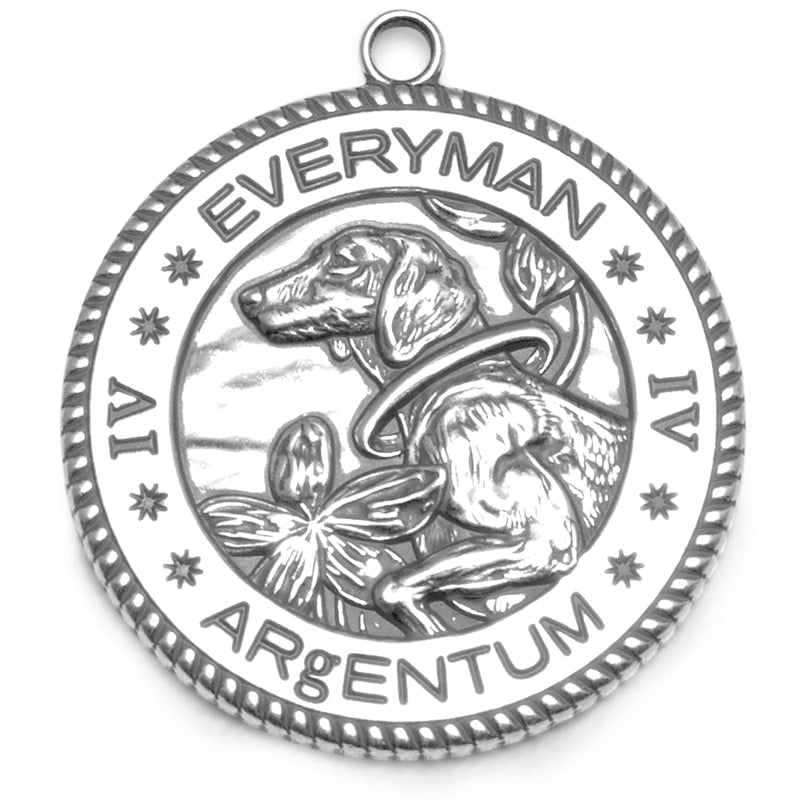 Argentum Apothecary Everyman Eau de Parfum - Silver talisman front