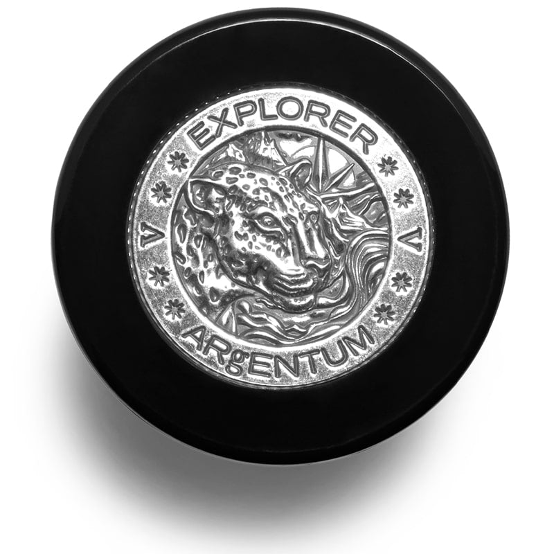 Argentum Apothecary Explorer Eau de Parfum - Closeup of product lid