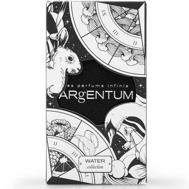 Argentum Apothecary Water Collection Eau de Parfums Discovery Kit - Front of outer product box shown