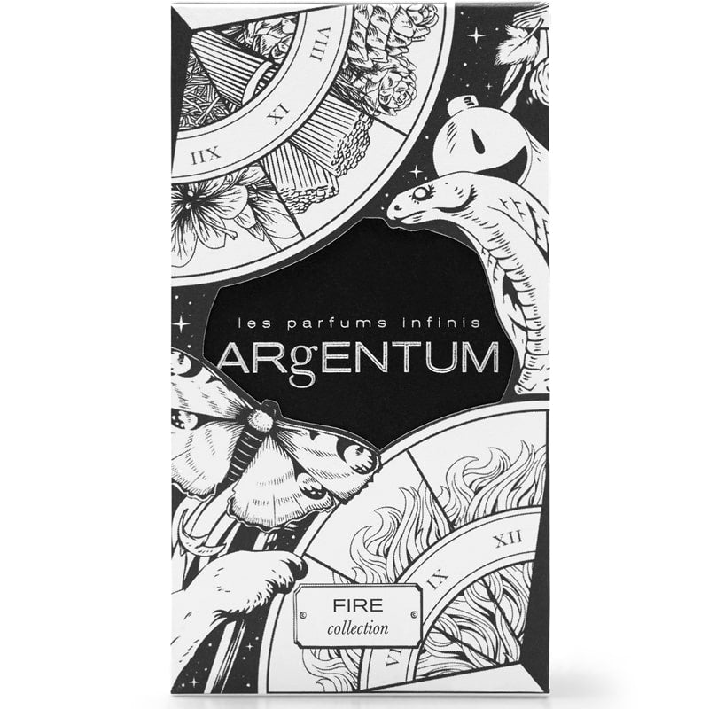 Argentum Apothecary Fire Collection Eau de Parfums Discovery Kit - Front of outer product box shown