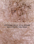 Close up of skin after one use of Yon-Ka Paris Vital Defense Multi-Protection Mist 