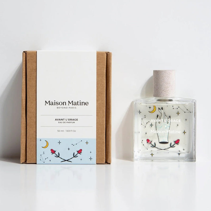 Maison Matine Avant L&#39;Orage Eau de Parfum (50 ml) - Product shown next to box
