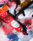 Yolaine La Mousse de Rouge  - Garance - Beauty shot - product shown with paint
