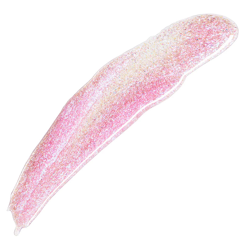 Pley Beauty Lust + Found Glossy Lip Lacquer - Carmen - Product smear showing color
