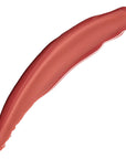 Pley Beauty Lust + Found Glossy Lip Lacquer - Ethel - Product smear showing color