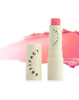 Artifact Soft Sail Blurring Tinted Lip Balm - Apres Swim 10 g showing open tube with color swatch in background