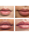 Artifact Soft Sail Blurring Tinted Lip Balm - Pink Impression - Product shown applied to models with different skin 