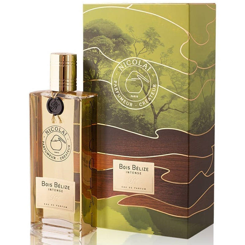 Parfums de Nicolai Bois Belize Intense Eau de Parfum (100 ml) - Product shown next to box
