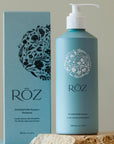 Roz Foundation Shampoo - Product shown next to box