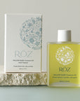 Roz Willow Glen Treatment Oil - Product shown next to box