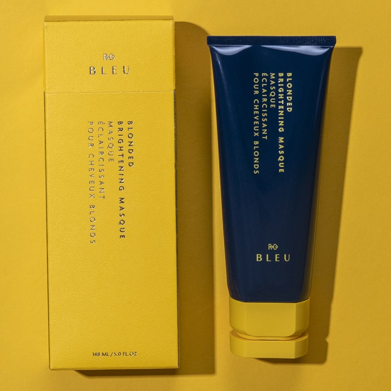 R+Co Blonded Brightening Masque - Product shown next to box