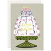 Wrap Happy Birthday Cake Greeting Card - (1 pc)