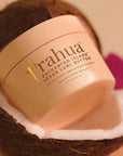 Rahua by Amazon Beauty Enchanted Island Vegan Curl Butter - Product shown inside a coconut