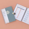 Papier Tigre Secret Journal - open and closed journals side by side