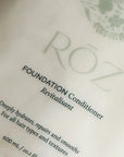 Roz Foundation Conditioner (600 ml Refill)- Closeup of product