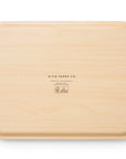 Rifle Paper Co. Hawthorne Bent Plywood Large Rectangle Tray - Back of product shown
