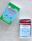 Marvling Bros Ltd Kawaii Toadstool Mini Cross Stitch Kit In A Matchbox - Product box shown open