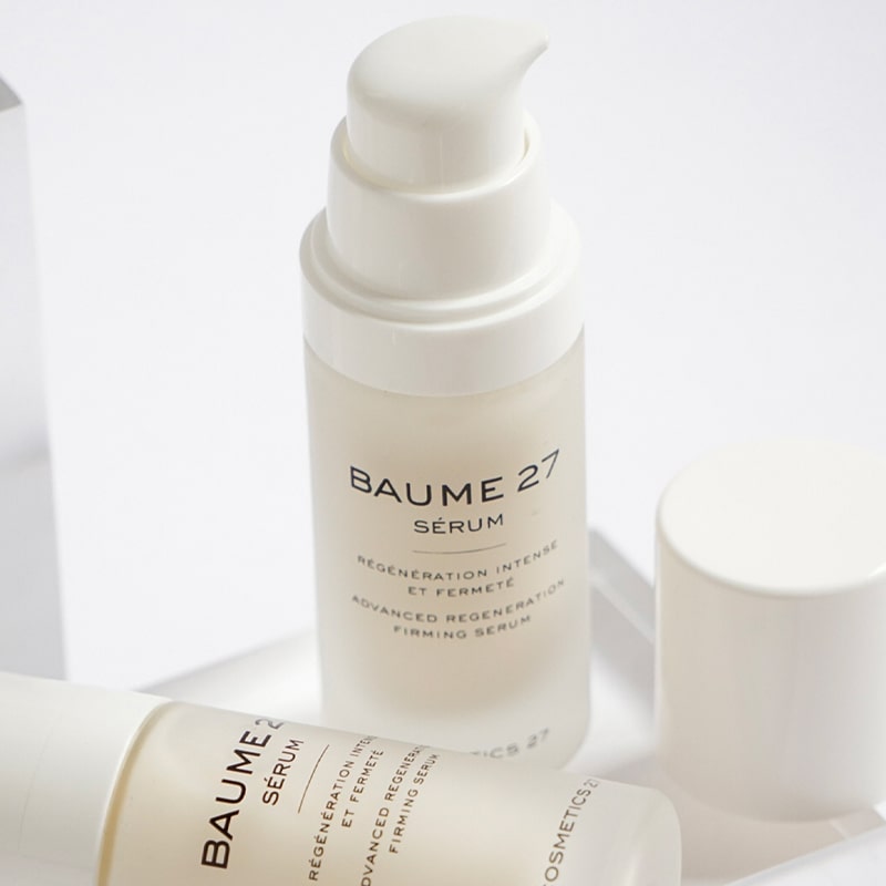 Cosmetics 27 Baume 27 Advanced Regeneration Serum - two serum bottles