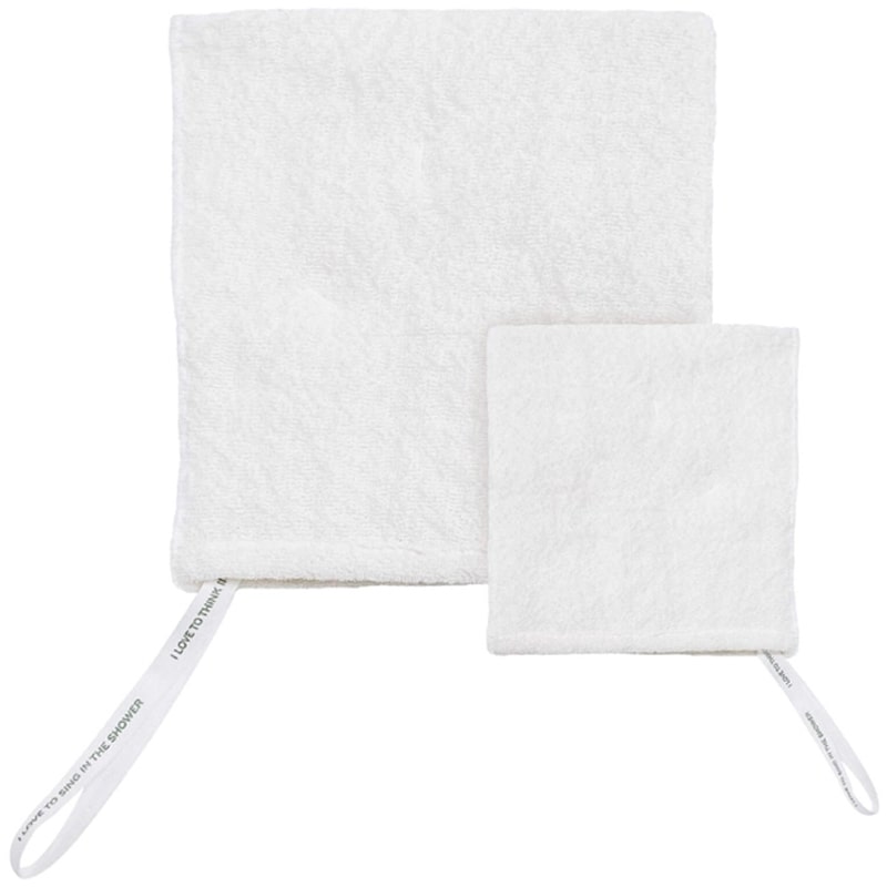 Daily Concepts Daily Hammam Mitt Duo - Products shown on white background