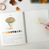 Emily Lex Studio Autumn Watercolor Workbook (1 pc) - model shown painting inside product