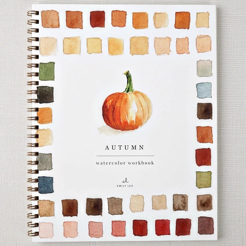 Emily Lex Studio Autumn Watercolor Workbook (1 pc) 