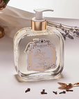 Santa Maria Novella Acqua Della Regina Bath Gel - Beauty shot, product shown with lavender