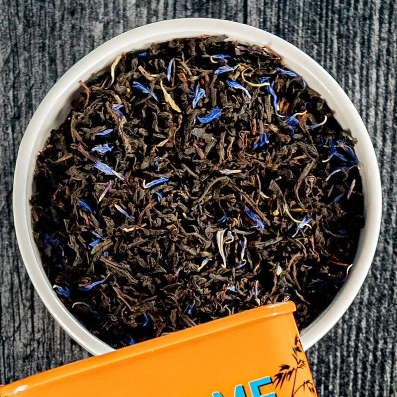 Madame ZuZus Crema Earl Grey Tea - Product shown on wood background