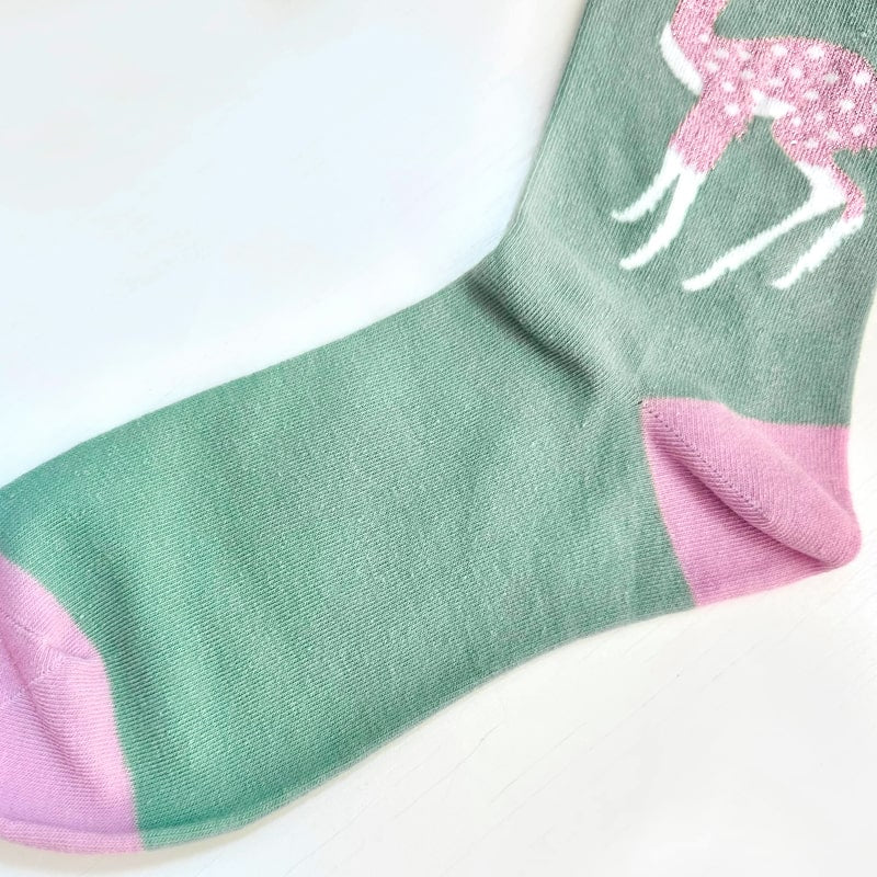 Centinelle Deer Socks - Product shown on white background