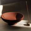 Ume Incense Incense Chalice in Terracotta - Product shown next to incense and holder