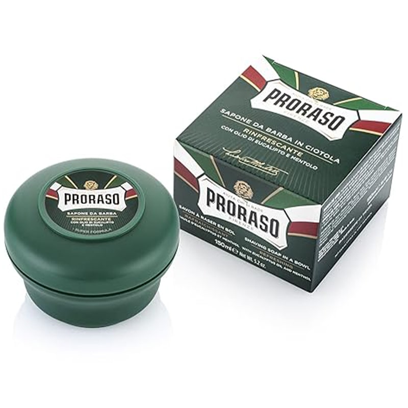 Proraso Shaving Soap in a Jar - Refreshing Formula (5.2 oz)