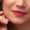 Flyte.70 S+S.LipSheer Tinted Lipstick Balm - Oh L'Amour on model's lips