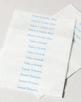 Kunjudo Washi Paper Incense Strips - Mellow Grove - incense paper strip  sheets