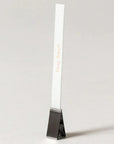 Kunjudo Washi Paper Incense Strips - Elegant Agarwood - metal clip holding incense paper strip