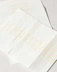 Kunjudo Washi Paper Incense Strips - Floral Warmth - incense paper strip sheets