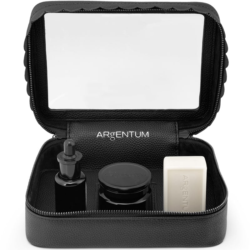 Argentum Apothecary Coffret Soins Infinis - open case showing products