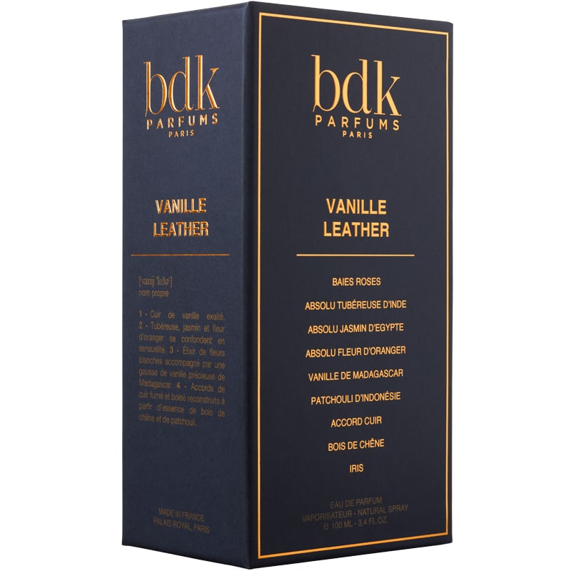 BDK Parfums Vanille Leather Eau de Parfum- Product box shown