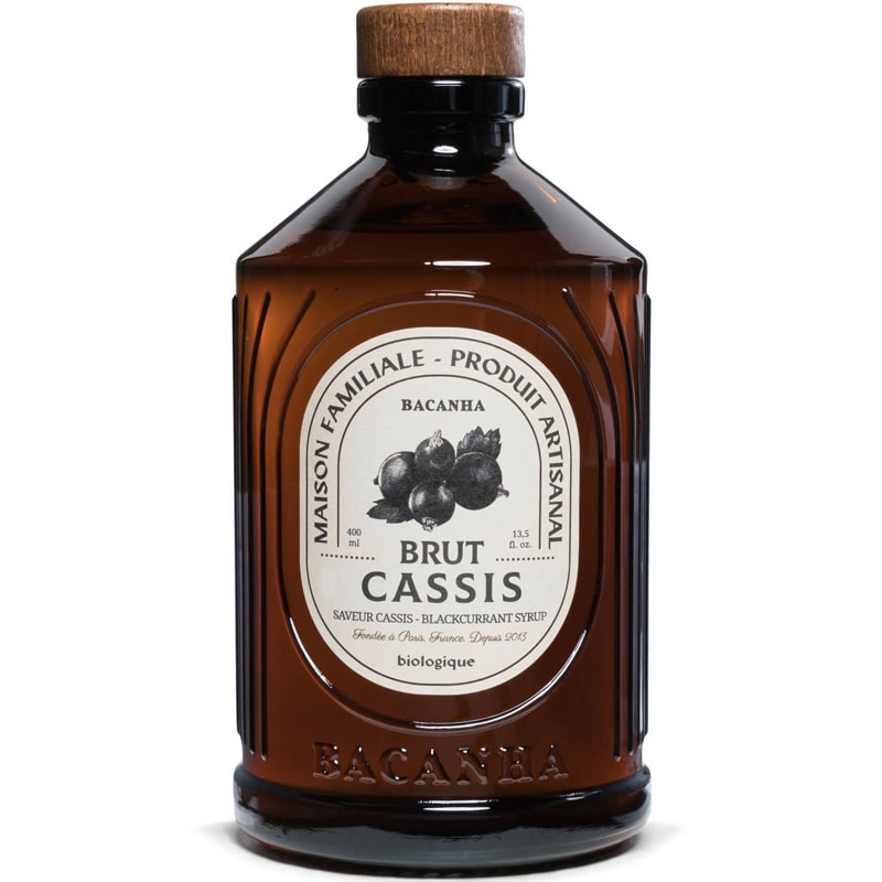 Bacanha Organic Raw Blackcurrant Syrup (400 ml) 