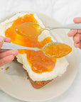 Sqirl Blenheim Apricot Fruit Spread - Product shown on toast