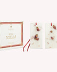 Santa Maria Novella Rosa Novella Scented Wax Tablets - Product shown next to box