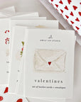 Emily Lex Studio Mini Valentines Day Cards - Product shown on white background