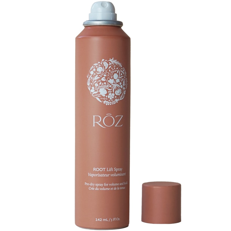 Roz Root Lift Spray - Product shown next to cap
