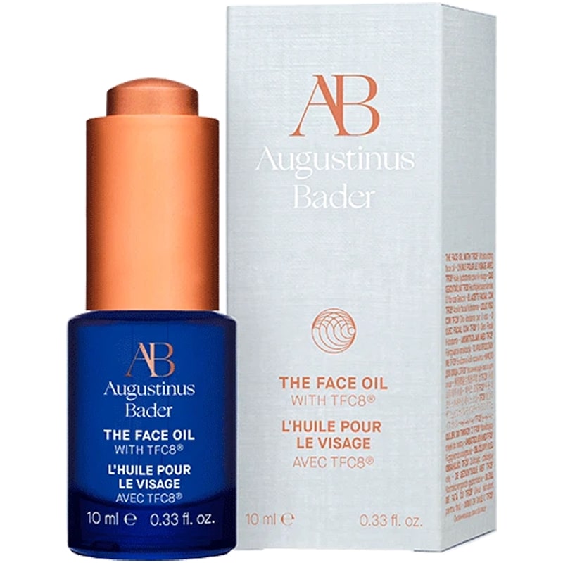 Augustinus Bader The Face Oil (10 ml) - Product shown next to box